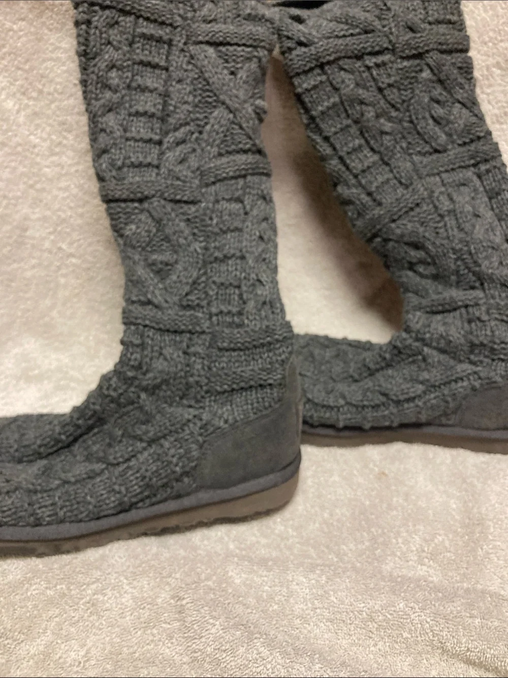Women's UGG Over-the-Knee Twisted Cable Boots
